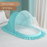 Baby mosquito net cover baby crib Mongolian yurt full face mosquito proof cover children's foldable bottomless mosquito net