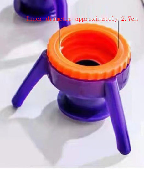 Inverted bottle cap, large, medium, small, and sub size, multifunctional three legged stand, shower gel, shampoo, leak proof bot - V.I.P Digital Presence