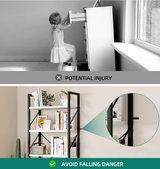 5-Tier Bookshelf, Freestanding White Book Shelf Modern Minimalist Open Display Storage Book Shelves Standing Shelving Unit White - V.I.P Digital Presence