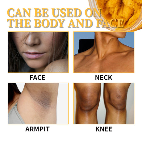 Turmeric Body Scrub Cleanses Skin Exfoliating Melanin Whitening Moisturizing Skin Scrub - V.I.P Digital Presence