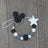 Silicone Round Beads and Star Beads Pacifier Clip Chain Strap Cute Dummy Nipple Leash Strap for Infant Toddler Baby Feeding - V.I.P Digital Presence
