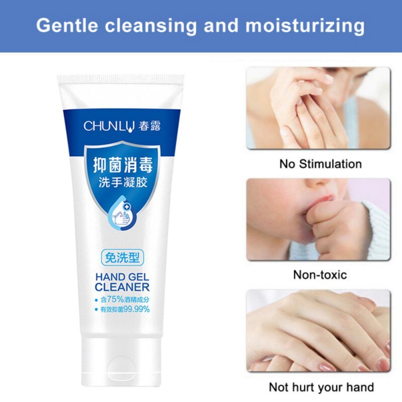 100ML Disposable Hands-Free Water Disinfection Hand Sanitizer 24 Hour Hand No Clean Gel Sanitizer - V.I.P Digital Presence