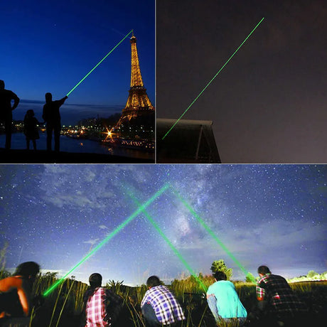 Portable Rechargeable High - Brightness Red/Green/Violet Laser Pointer, 60825 - 1, 532nm/650nm/405nm ， - V.I.P Digital Presence