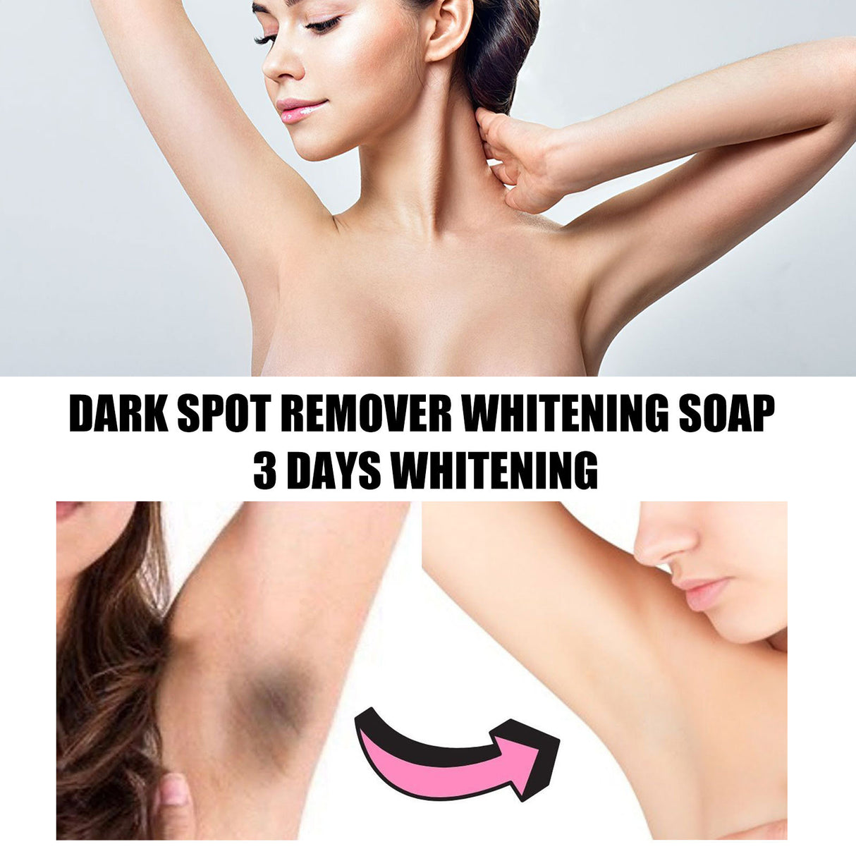Underarm Beauty Soap, Joint Elbow Clean Desalting Skin Melanin White Body Moisturizing Brightening Skin - V.I.P Digital Presence