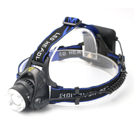 Zoomable Headlight XML T6 2000 Lumens 3 Modes LED  Zoom Focus Waterproof Use AA - V.I.P Digital Presence