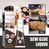 Jaysuing Cloth Repair Glue White Seam Glue Clothing Repair Glue Washable Ironing Cloth Adhesive Glue - V.I.P Digital Presence
