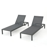 CAPE CORAL KD CHAISE LOUNGE GRY(MP2)( SET OF 2 ) - V.I.P Digital Presence