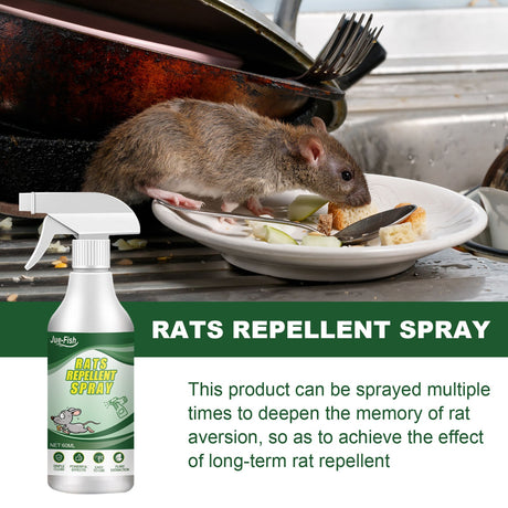 Jue Fish rats repellent spray car body kitchen office bedroom warehouse sewer pipe anti rat spray 60ml mouse repellent spray - V.I.P Digital Presence