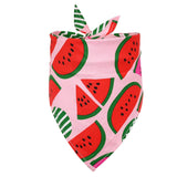 Pet Accessories Summer Pet Drool Towel Fruit Style Pet Scarf Pure Cotton Dog Triangle Scarf - V.I.P Digital Presence