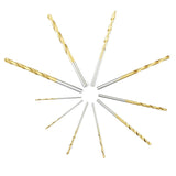 50Pcs Titanium Coated Drill Bits HSS High Speed Steel Drill Bits Set Tool High Quality Power Tools 1/1.5/2/2.5/3mm - V.I.P Digital Presence