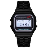 Sports children's electronic steel strip night light alarm clock steel strip watch multi-color electronic watch - V.I.P Digital Presence