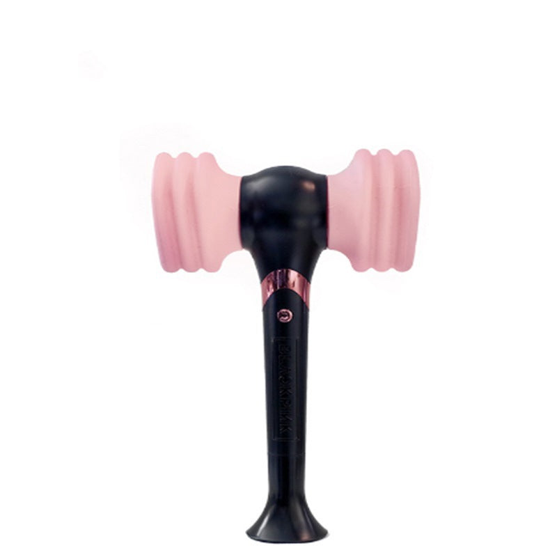 Lámpara de martillo fluorescente de tinta rosa BP, lámpara de mano, lámpara de soporte, área circundante