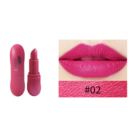 12 Color Rhombic Matte Lipstick Yeast Color Does Not Stick To The Cup And Does Not Fade - V.I.P Digital Presence