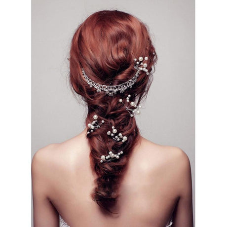 6 Pieces Wedding Bridal Hair Jewelry - V.I.P Digital Presence
