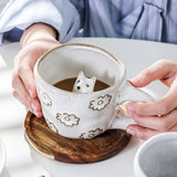 3D ceramic coffee cup with animal creativity and cute ceramic mug inside - V.I.P Digital Presence