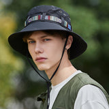 Western cowboy hat women's summer large brim Japanese fisherman hat sun protection sunshade outdoor seaside travel mountaineering hat men - V.I.P Digital Presence