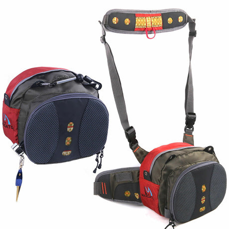 Multi-functional Fly Fishing Tackle Bag with Multiple Pockets, Unisex Chest Pack, Shoulder Fishing Bag - V.I.P Digital Presence