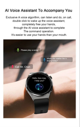 GS GT3 Pro Smart Watch Heart Rate, Blood Pressure, Blood Oxygen Monitoring Bluetooth Sports Watch Bracelet - V.I.P Digital Presence