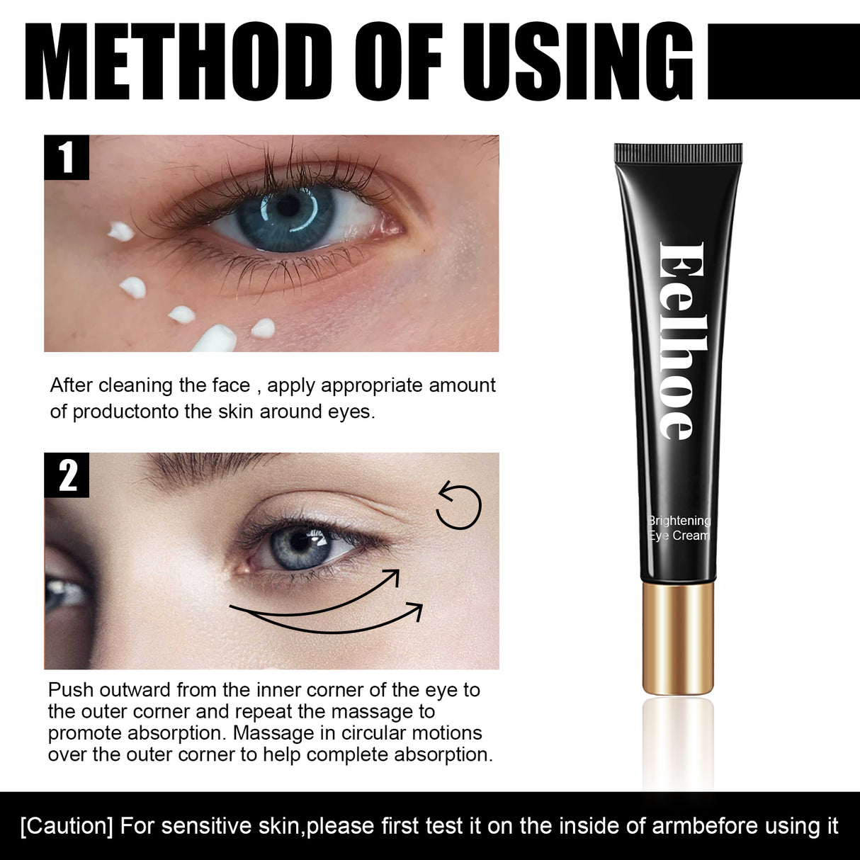 Astaxanthin Caviar Eye Cream, Moisturizing Skin Care Firming Fade Lines Eye Cream - V.I.P Digital Presence