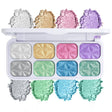 Macaron Chameleon 8 colors Eye Shadow Plate Eyes Makeup High Pigmented Matte Shimmer   Eyeshadow - V.I.P Digital Presence