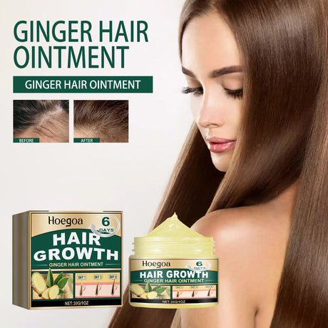 Ginger Hair Ointment, Care For Hair Follicles, Strengthen Hair, Moisturize Hair, Prevent Hair Breakage And Dense Hair Care Cream - V.I.P Digital Presence