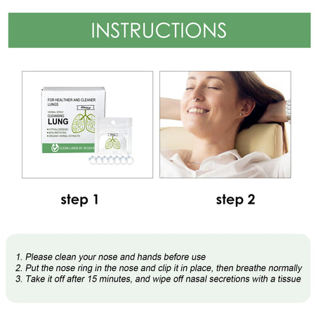 Herbal Spray Cleansing Lung, Nasal Clean Relief And Repair Nasal Discomfort Nasal Cleaning Body Care Nose Ring - V.I.P Digital Presence