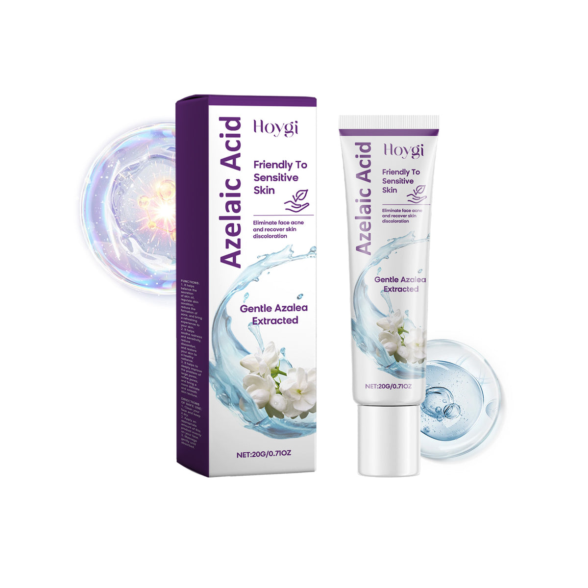 Acne-Clearing Care Cream Improves Skin Moisture And Moisturizes Facial Skin With Delicate And Smooth Pores