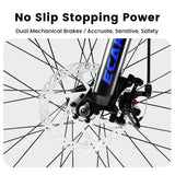 A2660 Ecarpat Mountain Bike 26 inch Wheel Carbon Steel Frame Disc Brake Thumb Shift Front Fork Rear Shock Absorber Bicycle - V.I.P Digital Presence