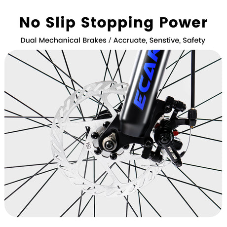 A2660 Ecarpat Mountain Bike 26 inch Wheel Carbon Steel Frame Disc Brake Thumb Shift Front Fork Rear Shock Absorber Bicycle - V.I.P Digital Presence