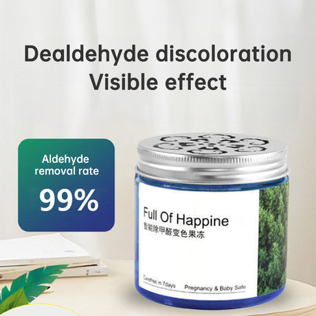 Remove formaldehyde color changing jelly gel deodorize remove formaldehyde air purifier magic box solid air freshener for new house - V.I.P Digital Presence