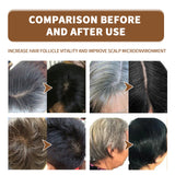 Black Hair Spray, Nourishes Black Hair And Covers White Hair Soft Natural Glossy Hair Spray - V.I.P Digital Presence
