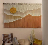 Hand dyed landscape tapestries decorative paintings woven pendants wall carpets - V.I.P Digital Presence