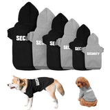 New pet hoodie, outerwear, Security printed hoodie, dog clothing for autumn and winter - V.I.P Digital Presence
