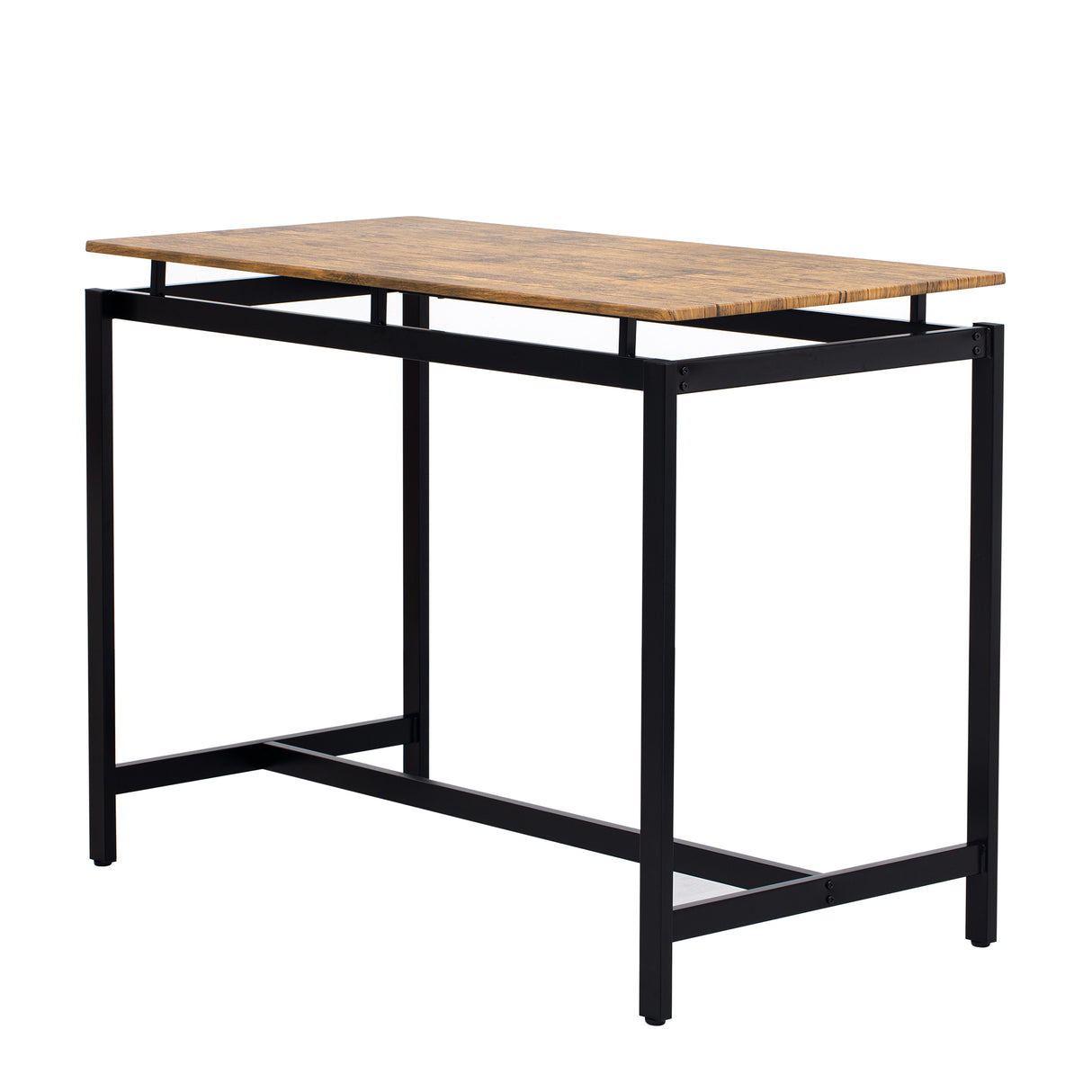 TREXM 5-piece compact bar table with table and stool - modern industrial design brown - V.I.P Digital Presence