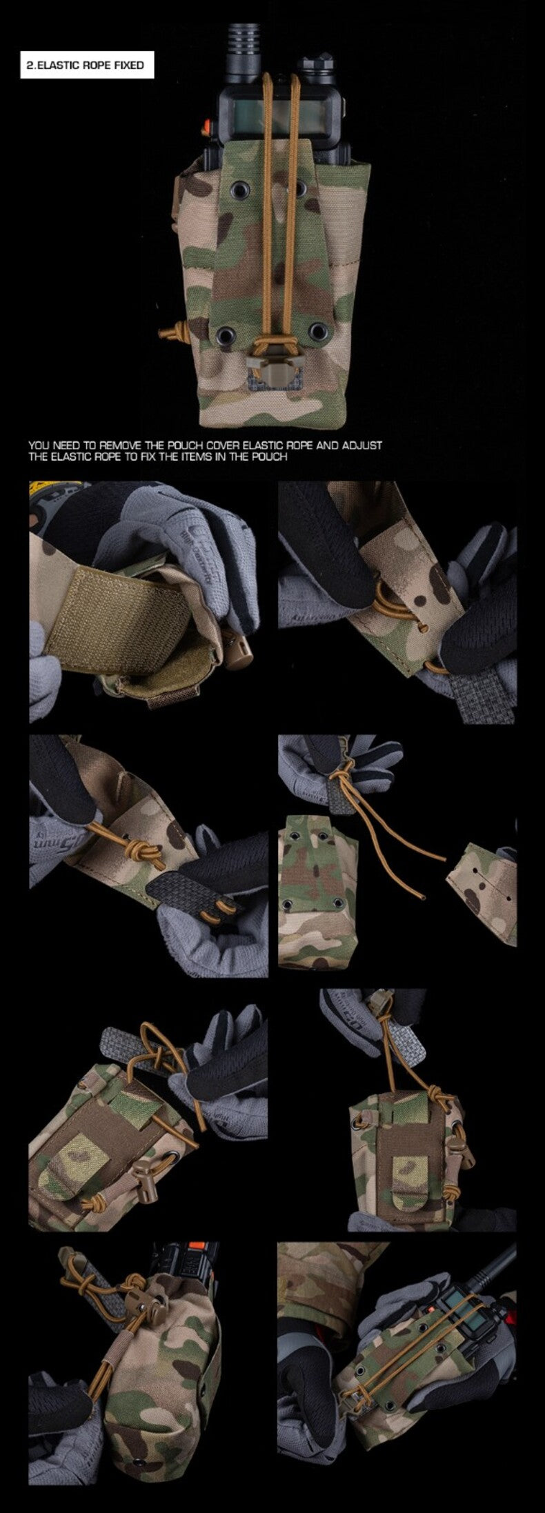 Multifunctional Camouflage Tactical Bag - V.I.P Digital Presence