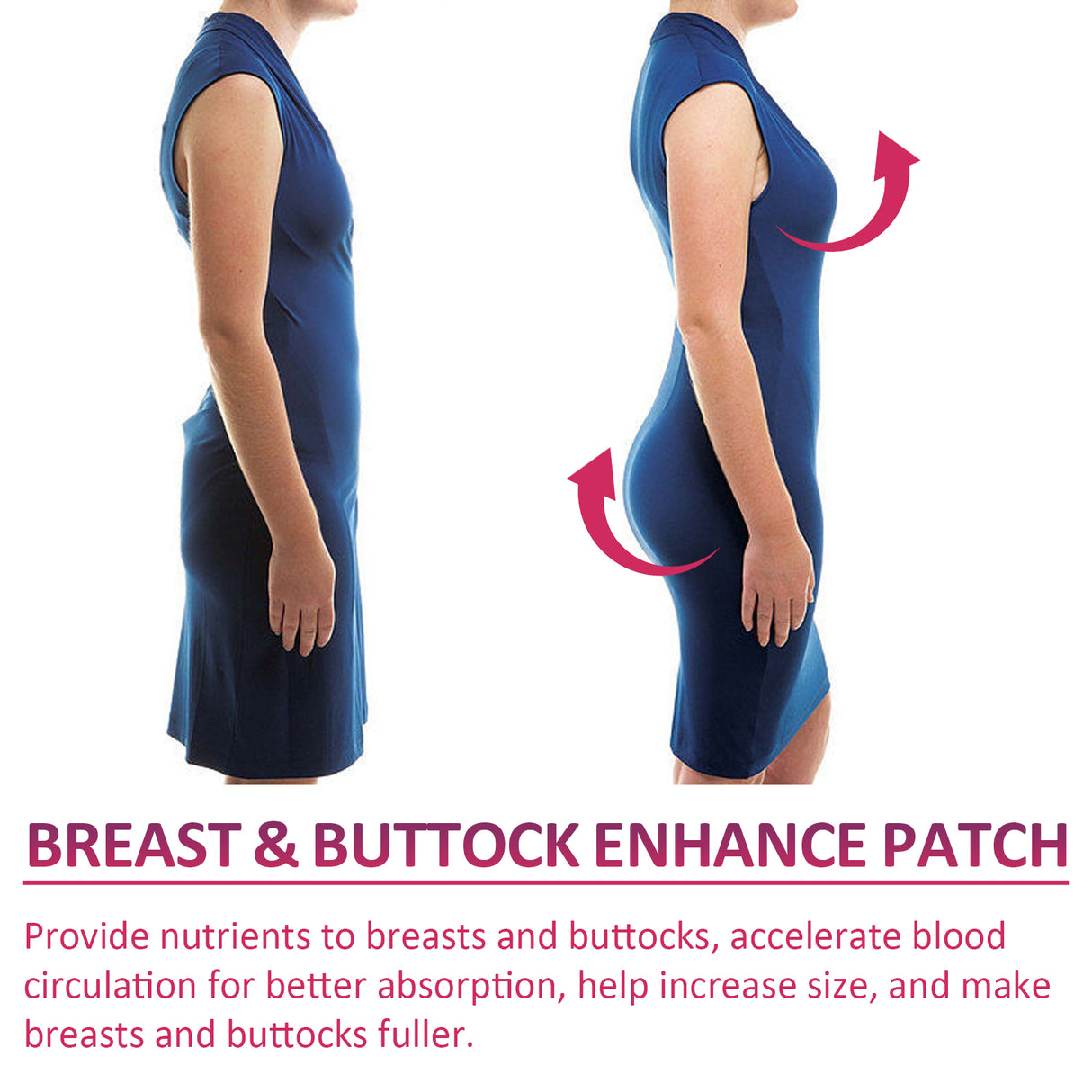Breast & Buttock Enhance Patch, Plump Chest Firm And Full To Highlight The Curve Of The Hip Body Shaping Patch - V.I.P Digital Presence