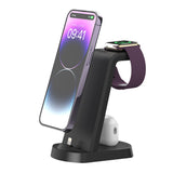 Three In One Wireless Charger Suitable for Mobile Phones, Headphones, Watches, Charging Brackets, Vertical Wireless Charging - V.I.P Digital Presence