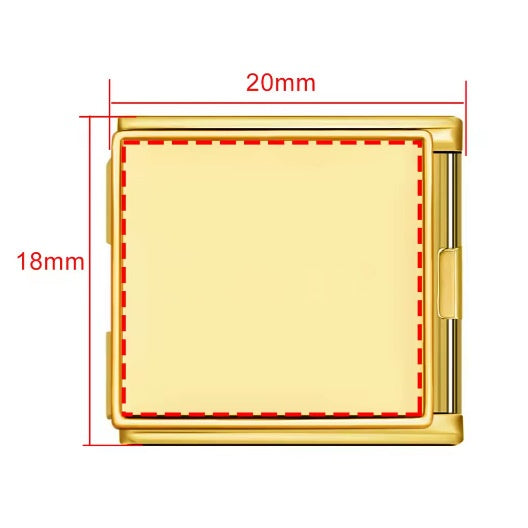 DIY Personalized Photo Picture Frame Making Titanium Steel Watch Band Chain Fashion Splicing Modular Bracelet - V.I.P Digital Presence