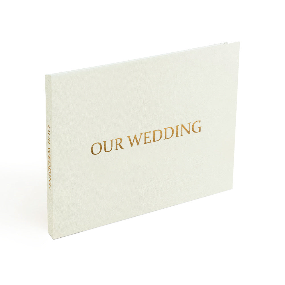 Multi functional commercial wedding video invitation letter linen material video brochure - V.I.P Digital Presence
