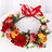 Simulated Rose Blossoms Adjustable Headwear Wreath Bridal Forest Flower Wedding Photography Scale Pretend - V.I.P Digital Presence