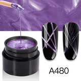 ROSALIND Gel Spider Line For Nails Art Gel Polish UV Colors Painting Gel Nail Polish Spider Gel Lacquer Web Stickers Gel Polish - V.I.P Digital Presence