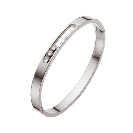 European and American titanium steel buckle women's bracelet INS style fashionable versatile bracelet - V.I.P Digital Presence