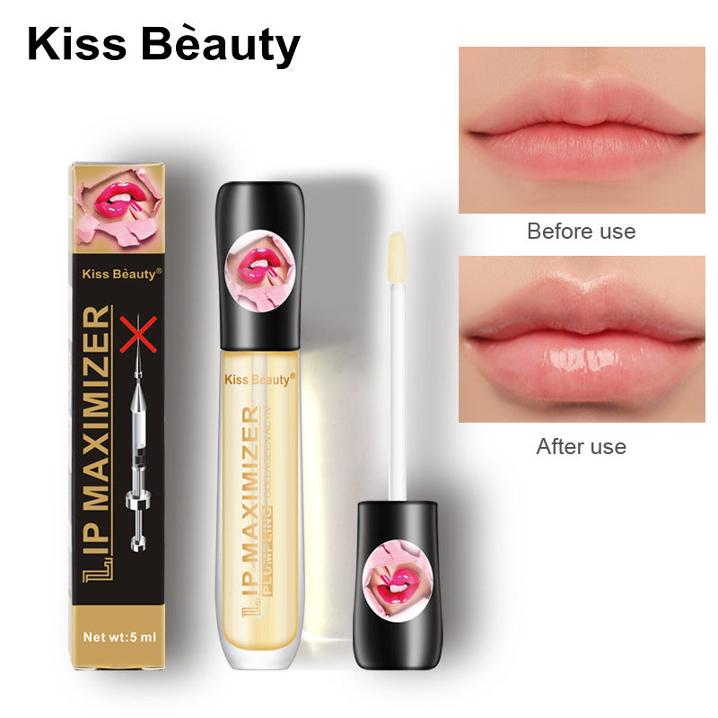 Kissbeauty Transparent Lip Oil Moisturizing Lightening Lip Lines Elasticity Moisturizing Big Mouth Lip Gloss - V.I.P Digital Presence