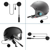 MH01 Motor Wireless Bluetooth Headset Motorcycle Helmet Earphone Headphone Dual Stereo Speaker Handsfree Music For MP3 MP4 phone - V.I.P Digital Presence