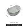 Household washing basket basin plastic drain basket wash fruit basin rice basket storage basket - V.I.P Digital Presence