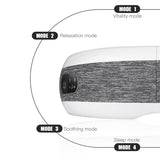Masajeador de música con Bluetooth y carga, compresa caliente, masajeador de ojos eléctrico, antiarrugas, fatiga, tela transpirable, cuidado saludable