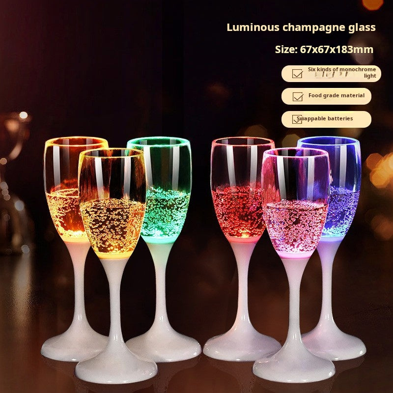 Creative Water Sensing Wedding luminous Glasses cup Party Supplies Novelty LED Light Up Wine bottles for Party Club Bar Drinking - V.I.P Digital Presence