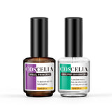 COSCELIA New 9 Color Crystal Color Powder 30Ml Crystal Liquid Desiccant Anastomosis Agent Set Nail Brush Full Set - V.I.P Digital Presence