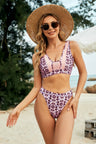 Printed Wide Strap Two-Piece Swim Set - V.I.P Digital Presence