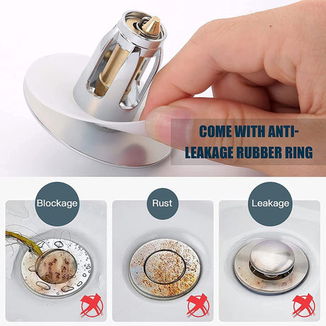 Bestlife Bathtub Sink Plug Bathroom Sink Drain Strainer Pop Up Sink Plug Stopper - V.I.P Digital Presence